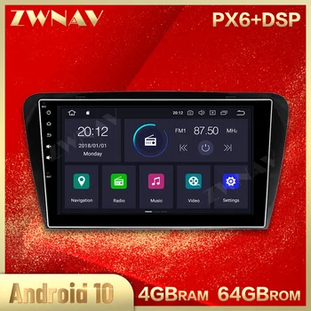 4G+64 G Android 10.0 avto multimedijski predvajalnik Za Volkswagen VW Škoda Octavia A7 2013-2017 avto GPS Navi Audio stereo radio Vodja Enote