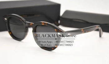 Visoka kakovost Prilagojene vintage sončna očala Johnny Depp retro slogu Polarizirana očala lahko recept, sončna očala, leče