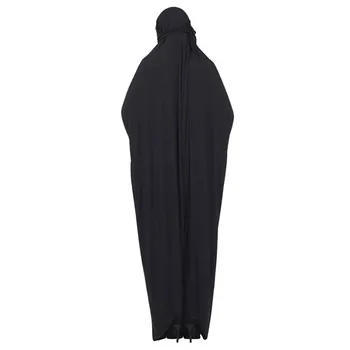 Novo muslimansko obleko bat rokav abaya dubaj hidžab obleko muslimanska oblačila hidžab šal Prikriti islamska oblačila ramadana molitev obleko