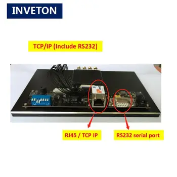 ISO18000-6c TCP/IP, Ethernet RS232 Vmesnik 4 Vrata Impinj Omejeno UHF RFID Reader z Oznako Vzorca