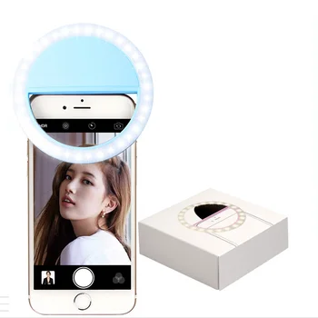 Prenosna LED Selfie Obroč Fill Light USB Polnjenje telefona in Dodatne 36LED Razsvetljavo Selfie Izboljšanje Fotografije Za Vse Telefon