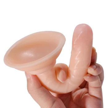G-Spot Realističen Dildo Z veliko Sesalno Pokal Analni Butt Plug Orgazem Seks Igrača za Žensko Umetni Penis Erotično Simulacije
