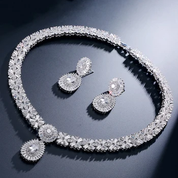 2021 nove luksuzne princesa 925 sterling srebro dubaj poroka za ženske lady obletnice, darila nakit večino prodajajo J5199