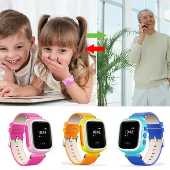 Q80 Anti-izgubljene Otroke Otroci Pametne Zapestne Watch Tracker SOS SIM Location Barvni Zaslon