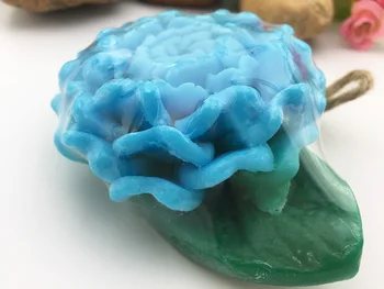 Silikonsko Plesni Tajski Milo Obliko Mila Plesni Aromo Kamen Gume PRZY 001 Jasmina Peony Cvet Ročno Sadje Modra Okolju prijazno