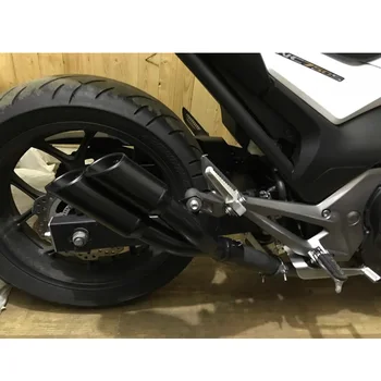 Lasersko Označevanje Motocikel Spremenjen Izpušni Glušnik Z Odstranljivo Dvojno Luknje DB Killer Za CB400 CBF190R Z250 Ninja300 Z750 R3