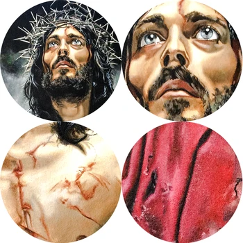 Povzetek Jezus Platna Slike Na Steni Plakatov In Fotografij Portret Jezusa Stenske Slike Za Dnevna Soba Dekoracijo Sten