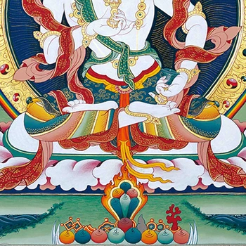 Budistični Tangka Vajrayana Bodhisattva dnevna soba verandi okraski visi sliko