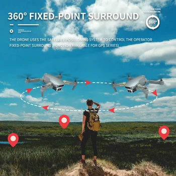 Svetovni Brnenje GPS GD89 MAX Brnenje 4k fotoaparat Gimbal Quadrocopter RC Helikopter Wifi Fpv 6k drone za fante Dropshipping VS E58 E520