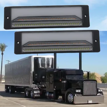 2 X 147 LED nepremočljiva vključite signal 12V tovornjak priklopnika zavore, zavorne luči neonske 4 v 1mobile obrnite rep luči