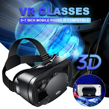 5~7inch VRG Pro 3D VR Očala za Navidezno Resničnost celozaslonskem Visual širokokotni VR Očala Polje Za 5 do 7 palčni Pametni Očala
