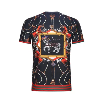 2021 Hawaiian Moški T-Shirt Svoboden Kratka Sleeved Poletje Moda Letnik 3D Tiskanje majice s kratkimi rokavi Bluzo Za Počitnice na Plaži Camisa Tshirt