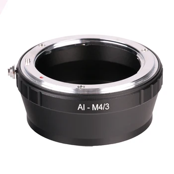 AI-M4/3 Objektiv Nastavek Obroček za Nikon F AI AF Objektiv Mikro 4/3 Olympus Panasonic