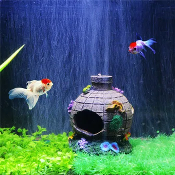 Saim Aquarium Fish Tank Umetno Smolo Ornament Fish Tank Jama Dekoracijo Akvarij Waterscape Jama Okraski Krajinsko