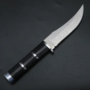 XUAN FENG Prostem kampiranje fiksno rezilo noža 7Cr15Mov rezilo iz nerjavečega jekla taktično lovski nož orodje