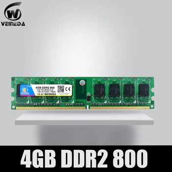 VEINEDA Pomnilnika Ram 8gb ddr2 2x4gb ddr2 800Mhz za intel in amd mobo podporo memoria, 8gb ram ddr 2 800 PC2-6400