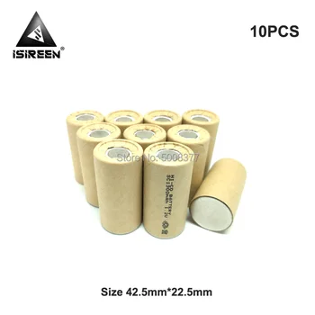 1.3 Ah SC električno Orodje, Baterije Celice, baterije za polnjenje Ni-CD Baterij 1,2 V 1300mAh baterije za polnjenje NI-CD Polnilna Akumulator Električna Baterija Za 9,6 V, 12V 18V