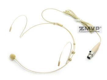Headworn Slušalke Profesionalni Kondenzatorski Mikrofon Mini 4 Pin XLR TA4F Priključek Mic za Shure Brezžični Telo-Pack Oddajnik