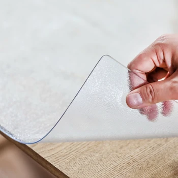Tabela patron brez vonja Mehke plastike PVC prozorni vodoodporni namizni prt 1,5 mm non-slip tabela mat namizni prt prilagodite