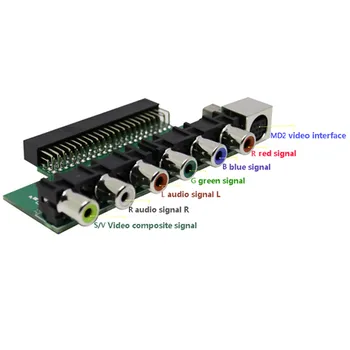 RGBS Kartico Video Booster RGBS Signal izhod Audio Izhod za NEC KOS PC Motorja Konzola Za Grafx avtomat plug and play