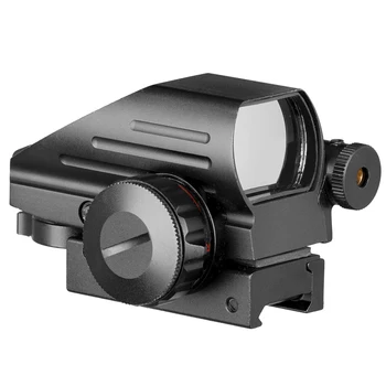 Taktično Reflex Rdeče Zeleni Laser Obseg 4 Reticle Holografski Predvidene Dot Sight Obsega 20 mm Železniškega Nastavek Za Zračno Puško za Lov