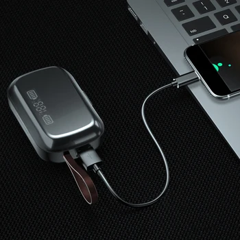 A13 TWS Prenosne Brezžične Bluetooth Slušalke 5.1 Digitalni LED zaslon meri zaslona na dotik Slušalke Slušalke
