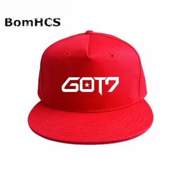 BomHCS Kpop GOT7 Šport Baseball Skp Hip-hop Klobuk vrnitev žoge Star Fans