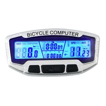Nepremočljiva Kolesarski Računalnik Z ABS Žično LCD-Zaslon Kolo merilnik Hitrosti, Števec kilometrov Kolo Štoparica Velometer SD-558A