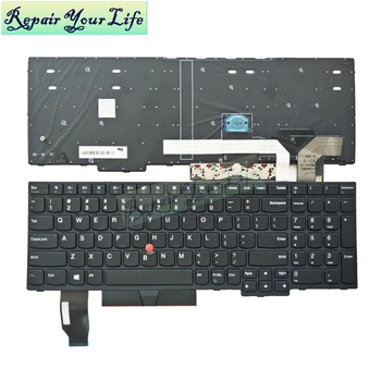 Laptop tipkovnici nas različica za IBM T580 E580 E585 L580 SN20P34095 PK131672A00 01YP560 osvetljene tipke black Nov slog najboljši