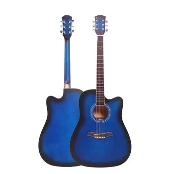 Akustično Kitaro, je 41-palčni Folk Kitara 6 string Basewood Kitaro z Nahrbtnikom Pick Capo Trak za Začetnike Guitarra AGT123
