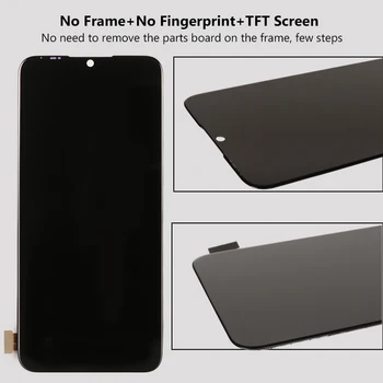 TFT Zaslon Za Xiaomi Mi A3 Zaslon LCD Z Okvirjem na Zaslonu na Dotik Zamenjava Računalnike Zbora Za Xiaomi Mi A3 3 LCD-Zaslon