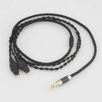 Visoka Kakovost 8 Core Uravnoteženo Čisto Silver Plated Slušalke Kabel Za Sennheiser HD580 HD600 HD650 HDxxx HD660S HD58x HD6xx