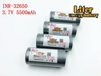 Visoka Zmogljivost 5500mAh 3,7 V 32650 Li-ionska Baterija za Polnjenje z 18A Razrešnice tok za LED Žarometi, Svetilke