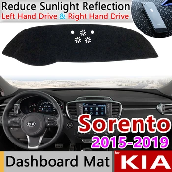 Za KIA Sorento UM 2016 2017 2018 2019 2020 Anti-Slip Mat nadzorna plošča Pokrov Pad Dežnik Dashmat Preprogo Pribor Prime R