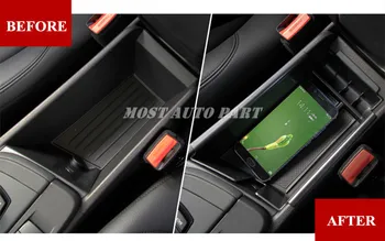 Notranji sredinski Konzoli Armrest Vstavite Škatla za Shranjevanje Pladenj Za BMW X2 F39 2017-2019 Avto dodatki notranjost Avtomobila dekoracijo