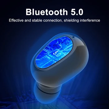 L21Portable TWS Bluetooth 5.0 Nepremočljiva Šport Brezžične Slušalke za Zmanjšanje Hrupa, Stereo Glasbe V Uho Čepkov Slušalka Vroče prodaje