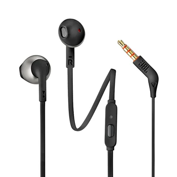 JBL T205 3,5 mm Žične Slušalke Igra Glasbo, Šport, Slušalke za prostoročno telefoniranje z Mikrofonom Za iPhone, Android Pametni telefon za Ušesa Telefonov fone