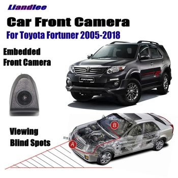 Avto Pogled od Spredaj Kamera Za Toyota Fortuner 2005-2018 2010 2016 Ne (Pogled od Zadaj) Backup Parkiranje Kamera HD CCD Night Vision