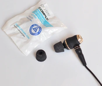 2 Kos Original Uho Pene Nasveti S400 Skladu Mehko V Ear Slušalke Slušalke Izolacijo Hrupa Enhanced Bas Goba Eartips