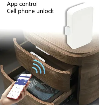 Pametna Električna Bluetooth Kabinet Lock Baterije Za Mobilne Aplikacije Za Nadzor Čevelj Shranjevanje Kabinet Letter Box Vrata, Pohištvo Predal
