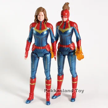 Captain Marvel Carol Danvers PVC Dejanje Slika Zbirateljske Model Igrača 30 cm