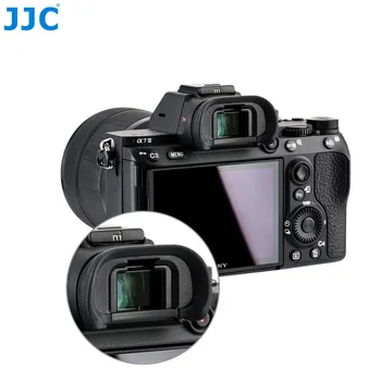 JJC Fotoaparat, Mehko Iskalo Eyecup za Sony a7R IV a7 III a7 II a7R III a7R II a9 II a99 II Nadomesti FDA-EP18 Okular Zaščitnik