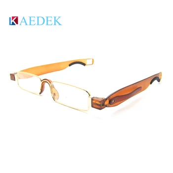 KAEDEK Moda Kakovosti obravnavi očala 360-stopinjski vrtečih zložljiva moški ženske unisex ultra-tanek PC okvir obravnavi očala dioptrije