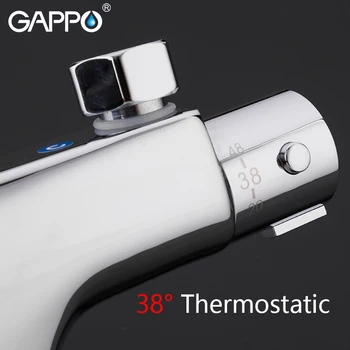 GAPPO Tuš, pipe thermostatic kopel mešalnik z termostat mešalne pipe stenske slap kadi pipo Y30504