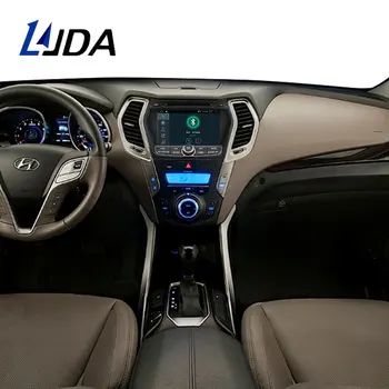 LJDA Android 10.0 Avto dvd predvajalnik Hyundai IX45 SANTA FE 2012 2013 Avto Radio, gps navigacija stereo multimedijske WIFI, avdio