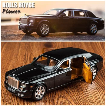 1:24 Rolls Royce Modela Avtomobila Zlitine Die Cast Fantom Sweptail Wraith Cullinan Luksuznih Avtomobilov Priljubljene Darilo Otroci Igrače Brezplačna Dostava