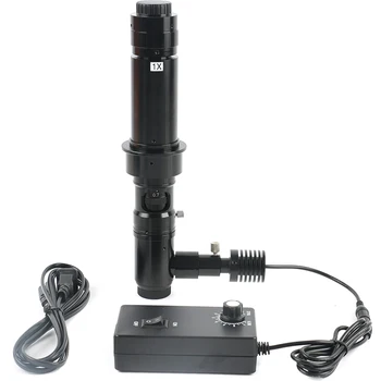 180X/300X Koaksialni Zoom Objektiv Shadow-brezplačno Koaksialni Luč C-mount Mikroskop in Pribor Za HDMI VGA USB Viedo Digitalni Fotoaparat