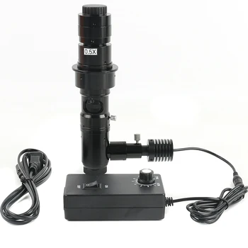 180X/300X Koaksialni Zoom Objektiv Shadow-brezplačno Koaksialni Luč C-mount Mikroskop in Pribor Za HDMI VGA USB Viedo Digitalni Fotoaparat