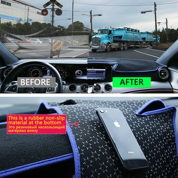 Za Mitsubishi Eclipse Križ 2017 2018 2019 Anti-Slip Mat nadzorna plošča Pokrov Pad Dežnik Dashmat Dash Preprogo Avto Dodatki Preprogo