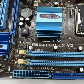ASUS P5G41T-M LX V2 Motherboard DDR3 8GB G41 P5G41T-M LX V2 X16 Computador Namizje Mainboard PCI-E VGA p5G41T Usado